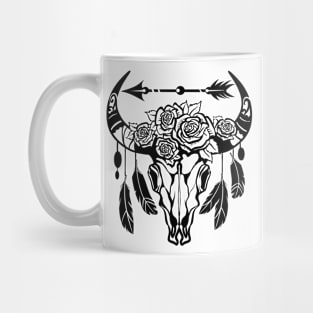 Cow Skull Mug